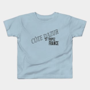 St Tropez France Kids T-Shirt